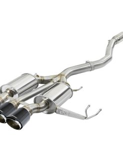 aFe Takeda 3in 304 SS Cat-Back Exhaust w/ Carbon Fiber Tips 17-18 Honda Civic Type R L4 2.0L (t)