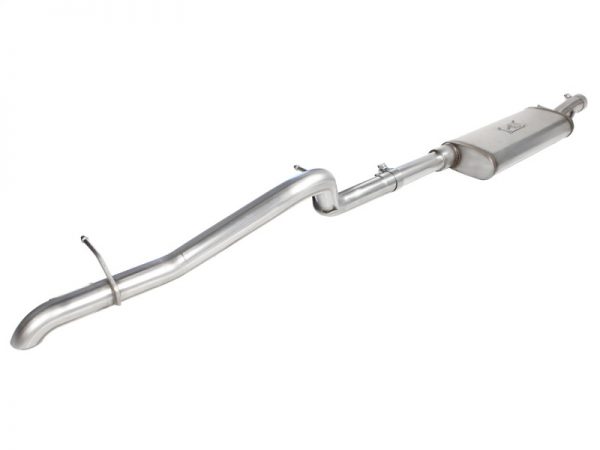 aFe MACHForce XP Exhaust Cat-Back 3in SS-409 Hi-Tuck inRBin 12-14 Jeep Wrangler Unlimited V6 4Dr - Image 3