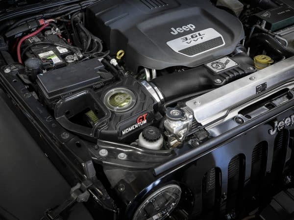 aFe Momentum GT Pro GUARD 7 Cold Air Intake System 12-18 Jeep Wrangler JK V6 3.6L - Image 8