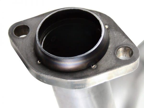 aFe Twisted Steel Delete Down-Pipe and Y-Pipe 2 to 2-1/2in Alum Steel Exhaust 12-16 Jeep Wrangler - Image 5