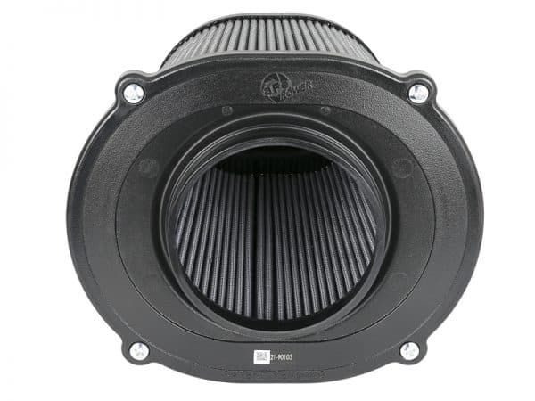 aFe Quantum Intake Pro DRY S Universal Air Filter F-5in. / B-(10x8.75) / T-(6.75x0.5) / H-8in. - Image 4