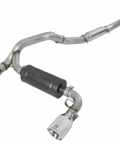 aFe Takeda 3in 304 SS Cat-Back Exhaust w/ Polished Tip 16-18 Ford Focus RS 2.3L (t)