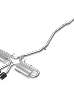 aFe POWER Takeda 3in 304 SS Cat-Back Exh w/Center Carbon Fiber Tips 17-19 Honda Civic Si L4-1.5L (t)