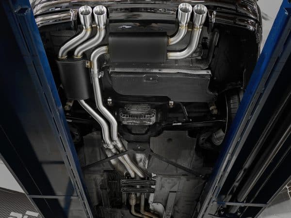 aFe MACH Force-Xp 2.5in 304 SS Cat-Back Exhaust w/ Polished Tips 01-06 BMW M3 - Image 6