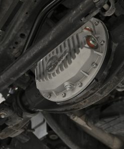 Alternative view of aFe Power Street Series Front Differential Cover Raw w/ Machined Fins 13-18 RAM V8 5.7/6.4L