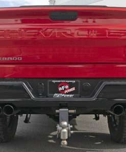 Alternative view of aFe Vulcan Series 3in 304 SS Exhaust Cat-Back w/ Black Tips 2019 GM Silverado/Sierra 1500 V8-5.3L