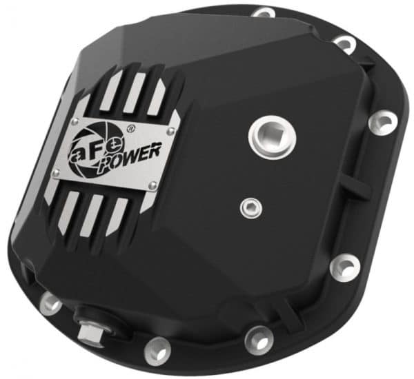 aFe Street Series Dana 30Front Differential Cover Black w/ Machined Fins 97-18 Jeep Wrangler - Image 7
