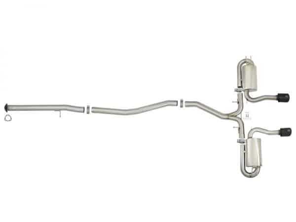 aFe Takeda 3in 304 SS Cat-Back Exhaust System w/ Black Tips 2017+ Honda Civic Si (4dr) I4 1.5L (t) - Image 7