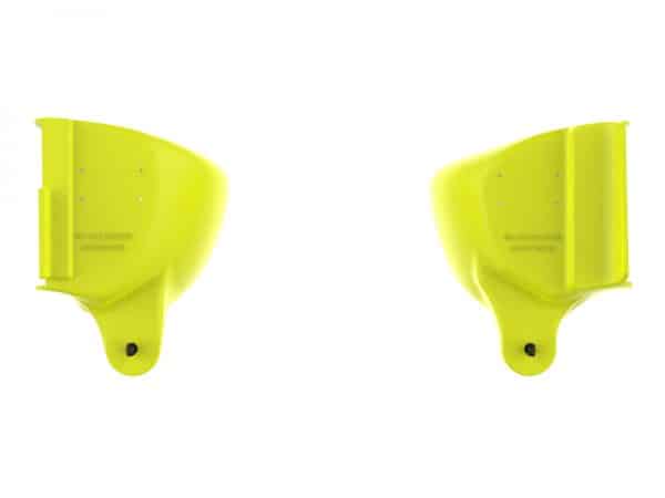 aFe Magnum FORCE Dynamic Air Scoop 15-18 BMW M3/15-20 M4 - Yellow - Image 4