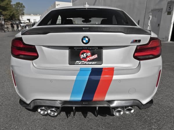 aFe MACHForce XP Exhausts Cat-Back SS 19-21 BMW M2 Competition L6-3.0L w/Polished Tips - Image 3