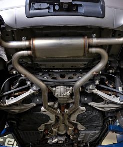 Alternative view of aFe Vulcan Series 2.5in 304SS Cat-Back Exhaust 11-19 Jeep Grand Cherokee (WK2) 5.7L w/ Polished Tips