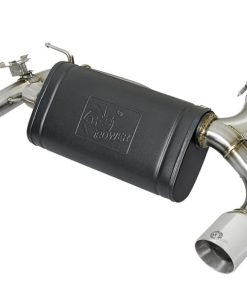 aFe MACHForce XP Exhausts Axle-Back 12-15 BMW 335i 3.0T (SS w/Polished Tips)