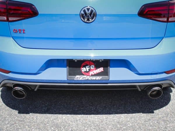aFe MACHForce XP 3in-2.5in SS Exhaust Cat-Back 18-19 Volkswagen GTI (MK7.5) L4-2.0L (t) - Carbon - Image 3