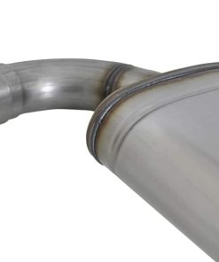 Alternative view of aFe MACH Force-Xp SS Axle Back Exhaust w/Polished Tips 15-17 Ford Mustang GT V8-5.0L