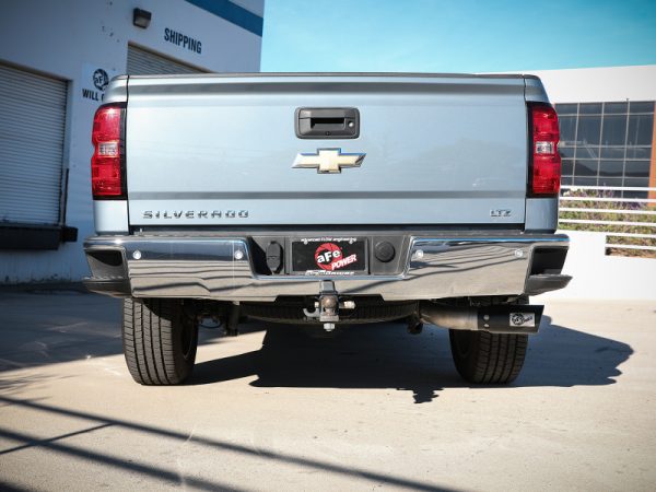 aFe Apollo GT Series 4in 409SS Cat Back Exh System w/Blk Tip 14-18 GM Silverado/Sierra 1500 V8-6.2L - Image 3