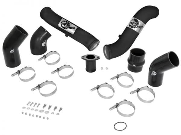 aFe BladeRunner Intercooler w/ Black Tubes 16-17 Nissan Titan XD V8 5.0L (td) - Image 9
