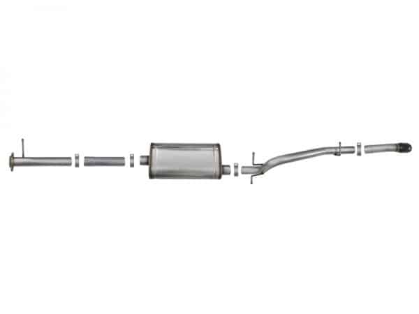 aFe MACH Force-Xp Hi-Tuck 3in. 409 SS C/B Exhaust 15-18 GM Colorado/Canyon L4-2.5L/V6-3.6L - Blk Tip - Image 5