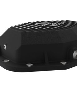 Alternative view of aFe POWER 21-22 Ram 1500 TRX Hemi V8 6.2L (sc) PRO Series Rear Differential Cover Black w/ Machined
