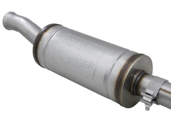 aFe Rebel Series 2.5in 409 SS Cat-Back Exhaust w/ Polished Tips 2018+ Jeep Wrangler (JL) V6 3.6L - Image 6