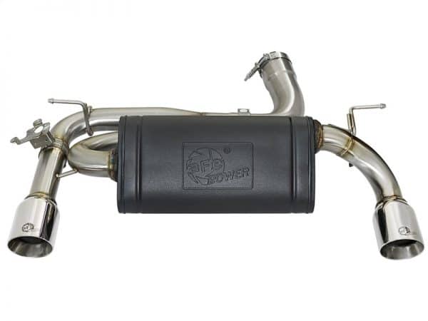 aFe MACHForce XP Exhausts Axle-Back 12-15 BMW 335i 3.0T (SS w/Polished Tips) - Image 5