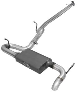 aFe Scorpion 2-1/2in Alum Steel Cat-Back Hi-Tuck 07-18 Jeep Wrangler (JK) V6 (Fits 4 Dr Model Only)