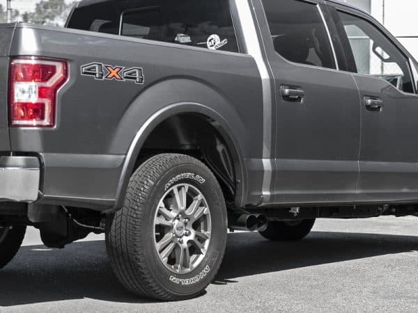 aFe Rebel DPF-Back 409 SS Exhaust System w/Dual Black Tips 18-19 Ford F-150 V6 3.0L (td) - Image 4