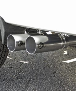 Alternative view of aFe Rebel Series CB 3in Middle Side Exit SS Exht w/Polish Tips 09-16 Chevy Silverado/GMC Sierra 1500