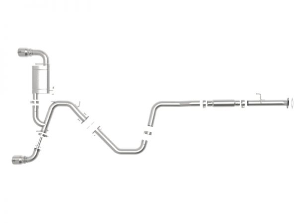 aFe Takeda Exhaust Cat-Back 19-20 Hyundai Veloster N 304SS Polished Dual Tips Exhaust - Image 3