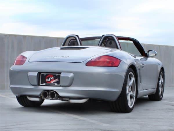 aFe ELITE 05-12 Porsche Boxster S (987.1-987.2) H6 3.4L 304SS Dual Cat-Back w/Dual Polished Tip Exht - Image 3