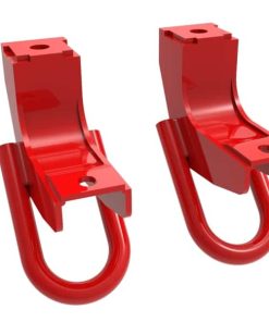 aFe Control Front Tow Hook Red 2022 Toyota Tundra 3.5L V6
