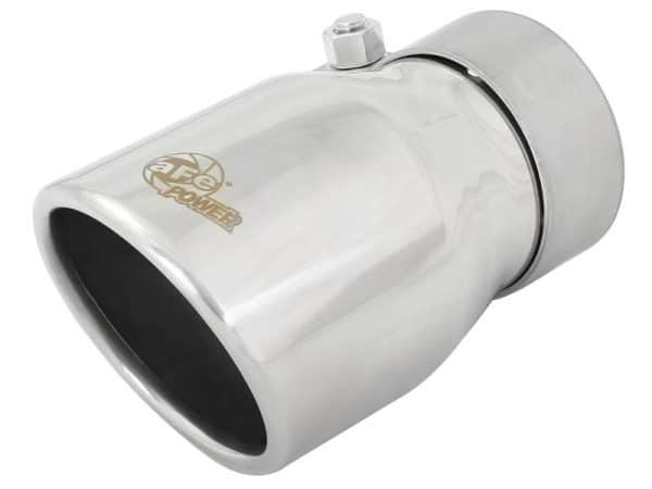 aFe MACH Force-Xp Axle-Back Exhaust System w/Polished Tip 18-20 Jeep Wrangler L4-2.0T / V6-3.6L - Image 7