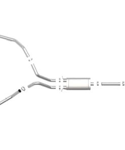 Alternative view of aFe Apollo GT Series 3 IN 409 SS Cat-Back Exhaust System w/ Black Tip GM Sierra 1500 09-18