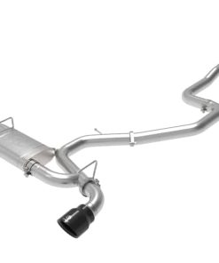 aFe Takeda Exhaust Cat-Back 19-20 Hyundai Veloster N 304SS Black Dual Tips Exhaust