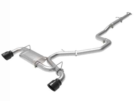 aFe Takeda Exhaust Cat-Back 19-20 Hyundai Veloster N 304SS Black Dual Tips Exhaust