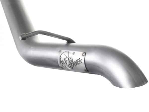 aFe MACHForce XP Exhausts Cat-Back SS-409 EXH CB/RB Jeep Wrangler 2012 V6-3.6L 4dr - Image 2