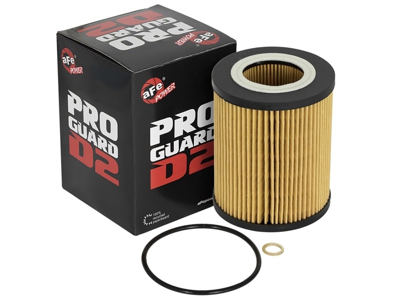 aFe Pro GUARD D2 Oil Filter 96-06 BMW Gas Cars L6 (4 Pack) - Image 6