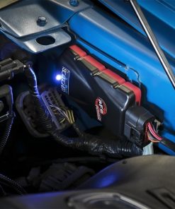 Alternative view of aFe Scorcher Blue Module 17-18 Ford F-150 Raptor Ecoboost V6-3.5L (tt)