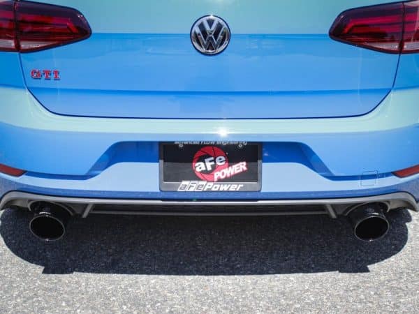 aFe MACHForce XP 3in-2.5in SS Exhaust Cat-Back 18-19 Volkswagen GTI (MK7.5) L4-2.0L (t) - Black - Image 7