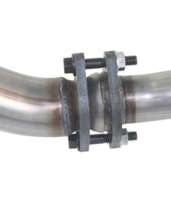 Alternative view of aFe Twisted Steel Delete Down-Pipe and Y-Pipe 2 to 2-1/2in Alum Steel Exhaust 12-16 Jeep Wrangler