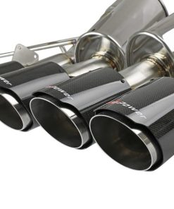 Alternative view of aFe MACH Force-Xp Axle-Back Exhaust System w/ Carbon Fiber Tips Chevrolet Corvette (C7) 14-19 6.2L