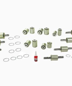 aFe Control PFADT Alum Frame Solid Spherical Control Arm Bearings Set; 06-13 Chevy Corvette C6 Z06