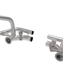 Alternative view of aFe 14-19 Porsche 911 H6-3.8/4.0L GT3 MACH Force-Xp 304 Stainless Steel Primary Muffler Delete Pipe