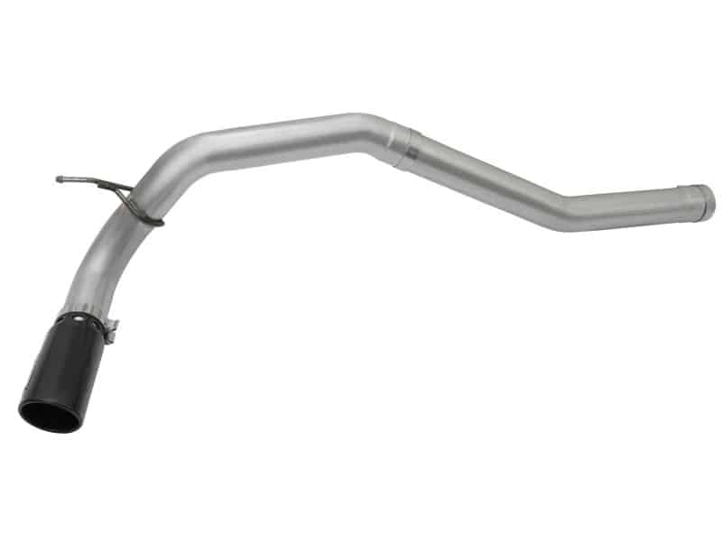 aFe LARGE Bore HD DPF-Back SS Exhaust w/ Black Tip 2016 Nissan Titan XD V8-5.0L (td) - Image 3