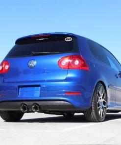 Alternative view of aFe MACHForce XP 2-1/2in SS-304 Cat-Back Exhausts w/ Polished Dual Tips 2008 VW Golf R32 V6-3.2L MKV
