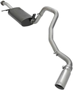 aFe MACHForce XP Exhaust Cat-Back SS-304 97-16 Nissan Patrol (Y61) I6-4.8L w/ Polished Tips