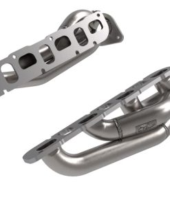 aFe 21-22 Jeep Wrangler 392 Twisted Steel Header 1-7/8 IN to 2-3/4 IN 304 w/ Raw Finish