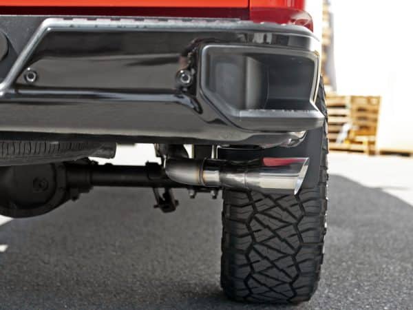 aFe Vulcan Series 3in 304SS Exhaust Cat-Back w/ Pol Tips 2019 GM Silverado / Sierra 1500 L4-2.7L (t) - Image 2