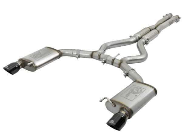 aFe MACHForce XP 3in-2.5in 304SS Exhaust Cat-Back 15-20 Audi S3 L4-2.0L (t) - Black Tips - Image 6