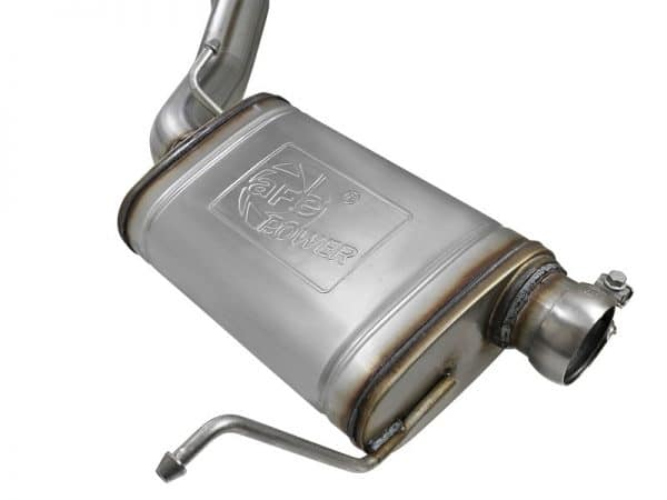 aFe MACHForce XP 12-17 Jeep Grand Cherokee WK2 SRT8 V8-6.4L 304SS Cat-Back Exhaust w/o Resonator - Image 6