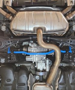 Alternative view of aFe 15-19 Volkswagen Golf R (MK7) L4-2.0L (t) CONTROL Series Rear Sway Bar - Blue